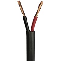 Wire4u - Cables planos y redondos rojos y negros- 2- 3- 4- 5- 7 núcleos de pared fina para instalación de motores…